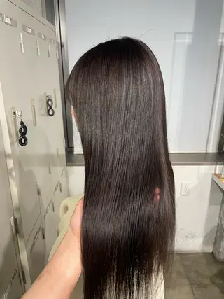 ロング 🤍ベージュ/透明感 韓国ヘア/まりん🤍のヘアスタイル