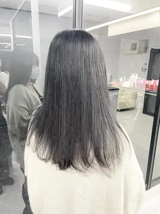 ロング カラー ミルボンAujua認定サロン Ria OSAKA 梅田所属・メンズ、エクステ特化 Ryuのヘアスタイル