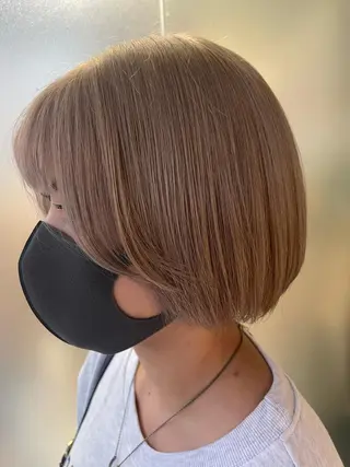 ショート カラー 🌱Laraca🌱 原田涼香のヘアスタイル