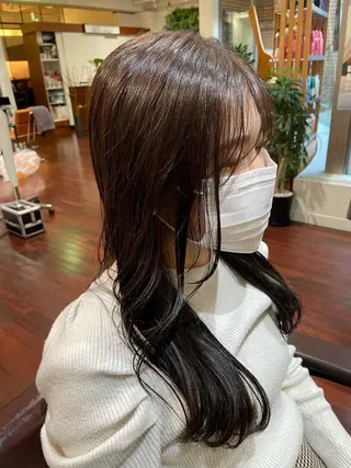 ロング 佐藤 来輝のヘアスタイル