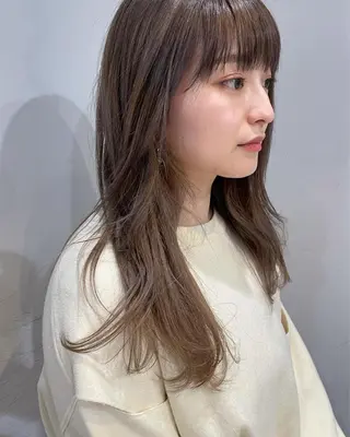 ロング カラー spooopy所属・🕊大垣 めぐみ🕊のヘアスタイル