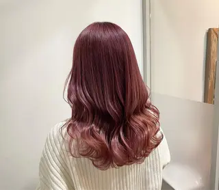 ロング カラー たなか もえなのヘアスタイル