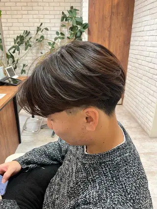 ショート カラー パーマ メンズ 0円カットモデル募集 /瀧澤 陽奈 ☾ᐝのヘアスタイル