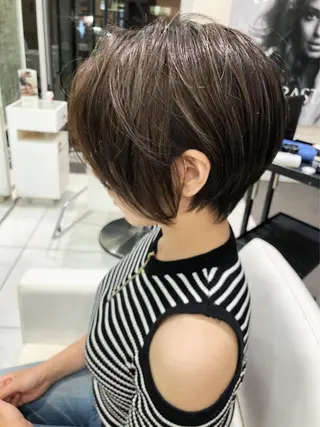 ショート OLU所属・遊佐 祥真のヘアスタイル