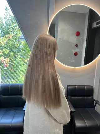 カラー dao/ミルクティー /ブラウン/ブロンドのヘアスタイル