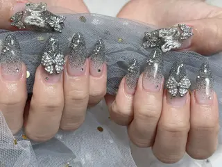 ネイル 🎀ネイルサロン エクラYUI🎀のネイルデザイン