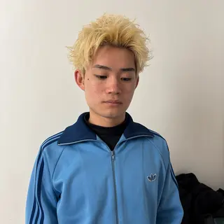 ショート パーマ メンズ men's/perm colorDaijuのヘアスタイル