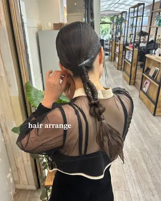 ヘアアレンジ 広島/わかな/ヘア セット/オリーブのヘアスタイル
