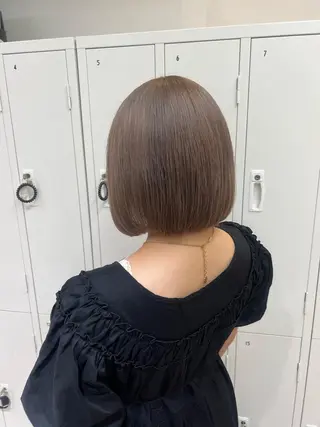 ミディアム カラー collet矢島/ ブリーチ指名No.1のヘアスタイル