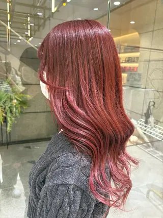 ロング カラー 🦋sana🦋 似合わせカット✁のヘアスタイル