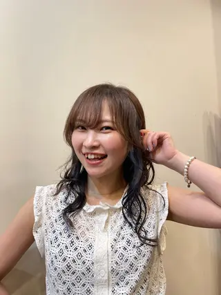 カラー 白髪ケア  BAUM まやのヘアスタイル