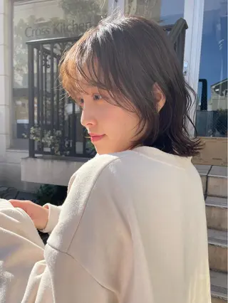 ミディアム まつ毛パーマ🐏 NANAMIのマツエク・マツパデザイン