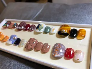 ネイル パラジェル lira nailのネイルデザイン