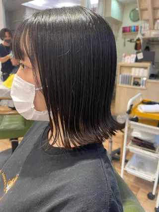 ショート ボブ/インナーカラー ショート/佐野祥子のヘアスタイル