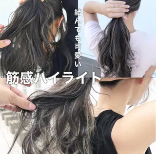 ロング カラー 具志 正太のヘアスタイル