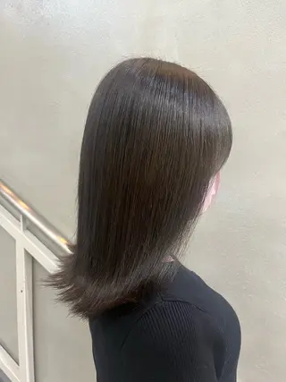 ミディアム 透明感カラー/ボブ/ yuukaのヘアスタイル