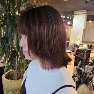 ロング カラー SAVA keyaki所属・ハヤシ マユ ✂のヘアスタイル