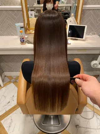 セミロング 韓国ヘア/艶カラー /田中悠佑のヘアスタイル