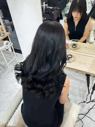 ロング カラー 🥀YUIHA🥀 テザインカラー♥のヘアスタイル