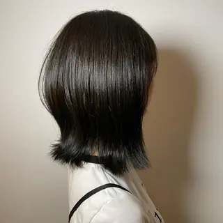 ミディアム カラー 暖色系カラー🍊 オオネヨシナリのヘアスタイル