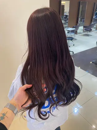 ロング カラー 小澤 凌雅のヘアスタイル