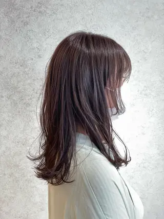 セミロング 瀬戸 さくらのヘアスタイル