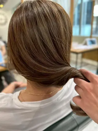 セミロング Honoka ￤ ⚠︎メンズ不可⚠︎のヘアスタイル