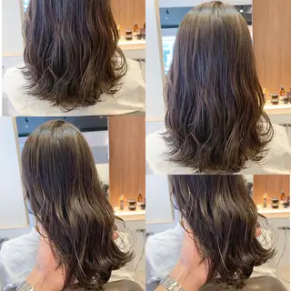 ミディアム メンズパーマ/難波/ 心斎橋　室園亮佑のヘアスタイル