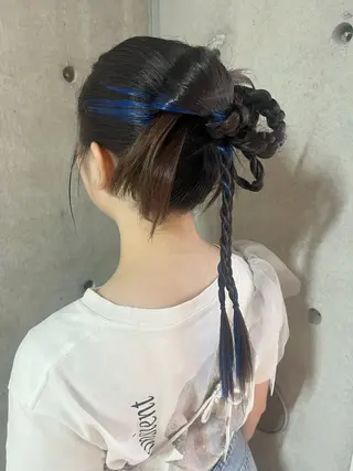 ミディアム H. MADOKAのヘアスタイル