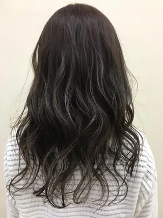 ロング カラー 大住 京平のヘアスタイル