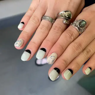 ネイル ゆびノさき茨木店 ニュアンス/アートのネイルデザイン