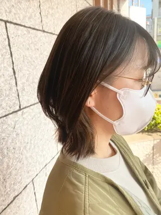 ショート カラー 福薗 ななのヘアスタイル