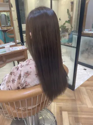 カラー 💎巻ける縮毛矯正/ 艶髪💎石渕智也のヘアスタイル