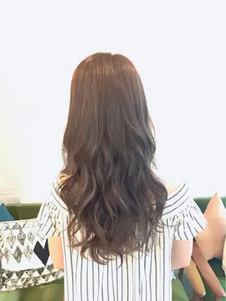 セミロング カラー 増子 幹樹のヘアスタイル