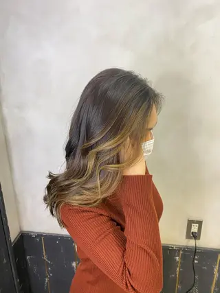 ロング カラー AUBE HAIRazul吉祥寺所属・綺麗な髪質にしたい方 限定🌈清水　祥のヘアスタイル