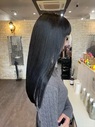 ロング カラー🫧アレンジ 🎀REIMIのヘアスタイル