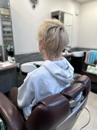 ミディアム メンズ 仲川 遼のヘアスタイル