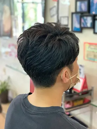 ショート メンズ Rootes   Hair  Stage所属・春日部　間庭 寛貴のヘアスタイル