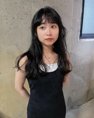 ロング パーマ パーマ/レイヤー 岩山丈一郎のヘアスタイル