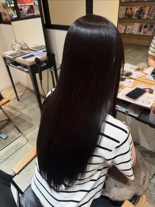 ロング カラー miyu .のヘアスタイル