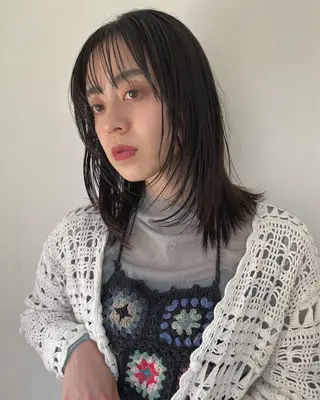 ミディアム カラー 🧸メンズカット 🧸conatsuのヘアスタイル