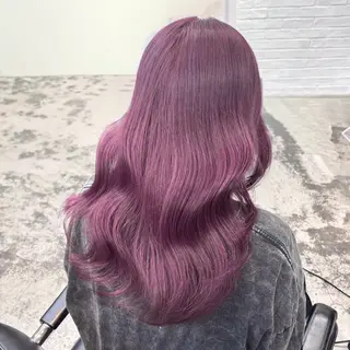 ミディアム カラー ヘアアレンジ 🥀モテ暖色× エクステ🥀あかりのヘアスタイル