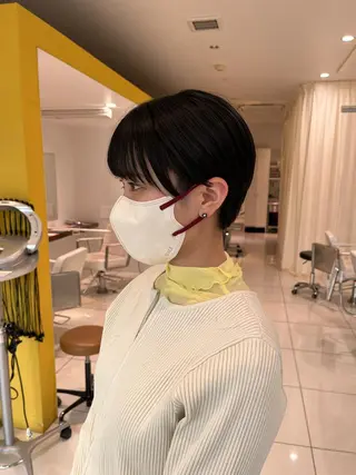 ショート 似合わせ 垢抜け🌟 AKINOのヘアスタイル