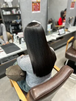ロング 斉藤 陸のヘアスタイル