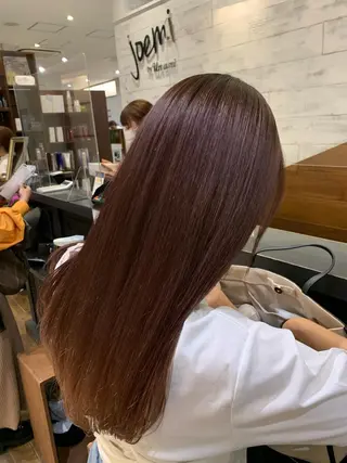 ミディアム パーマ 韓国レイヤー 🔥春暁【はるき】のヘアスタイル