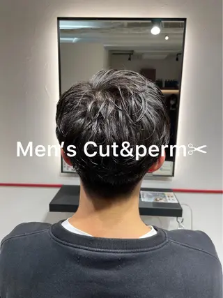 ショート パーマ メンズ メンズパーマ/カラー /須藤　大貴のヘアスタイル