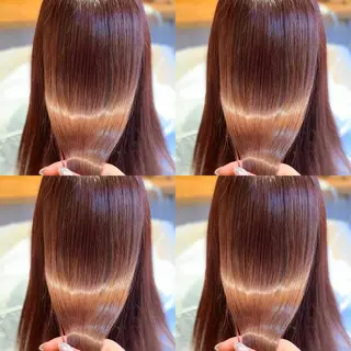 ロング カラー 韓国レイヤー/ ハッシュカットひかるのヘアスタイル