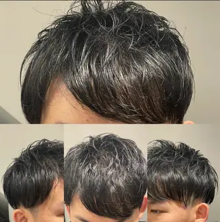 ショート メンズ 渡邉 直登のヘアスタイル