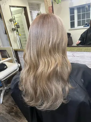 セミロング カラー 渡辺 健太のヘアスタイル