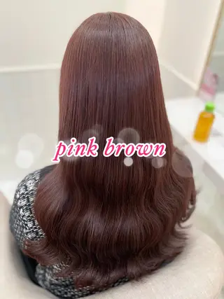 ロング カラー ガーリーカラー🩷 ユウ🍓💞のヘアスタイル